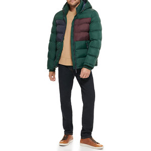 Veste matelassée à col montant en tissu respirant de haute qualité pour hommes, logo, coquille en cachemire d'hiver, style streetwear, livraison DDP - Product Image 6