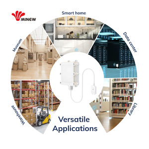 Detectores de Fugas de Agua IIoT, Sensor de Detección de Fugas de Agua, Sensor Inteligente de Fugas de Agua Industrial IoT Lora Lorawan - Product Image 3
