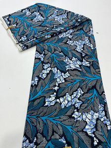 République du Congo tissu africain imprimé à la cire et coton Ankara 6 mètres de pagne hollandais doré Pagne mode de haute qualité - Product Image 6