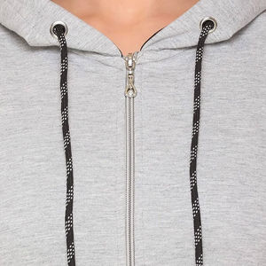 Proveedor Verificado al por Mayor, Chándales Casuales con Capucha Lisos Personalizados de Alta Calidad para Mujer, Chándal de Terciopelo con Cordón, Más Vendido - Product Image 3