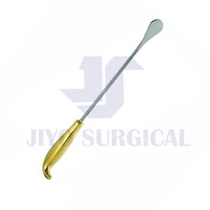 Fabricant et fournisseur certifiés CE Source d'alimentation manuelle 33CM Instrument de chirurgie plastique Lame spatulée ovale Dissecteur du sein - Product Image 2