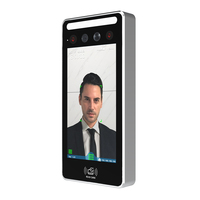 LEEKGOTECH Dispositivo de asistencia de tiempo de control de acceso de reconocimiento facial de Palma multibiométrico de 5,5 pulgadas con software SDK gratuito