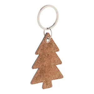 Porte-clés écologiques Korkki pour Noël, gadgets promotionnels, mousquetons pour décorations de voiture et cadeaux - Product Image 1