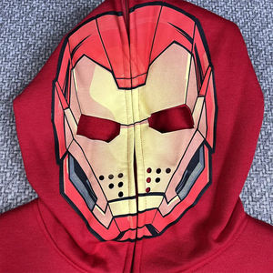 OME Service Plus Size Sudaderas con capucha para hombre Sudaderas con cremallera completa Sublimación de manga larga Sudaderas con capucha para hombre con estampado personalizado EE. UU. - Product Image 4