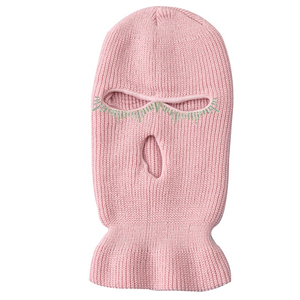 หน้ากากสกีคลุมหัวแบบมีรูสำหรับเล่นสกีหน้ากากสกีกันลมทำจากโพลีเอสเตอร์ระบายอากาศปรับแต่งโลโก้ได้ตามต้องการ - Product Image 3