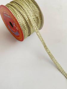 Personalizable elegante oro bordado borde de encaje intrincado lentejuelas diseño para prendas y decoración bolsas-fabricante a granel - Product Image 6