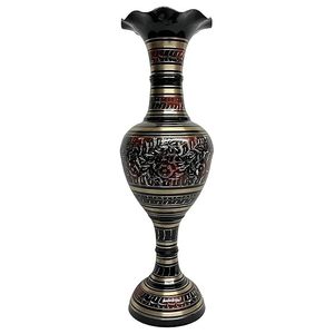 Elegance Refined Industrial the Metal Flower <b>Vase</b> for Home and Tabletop Centerpiece - Product Image 3