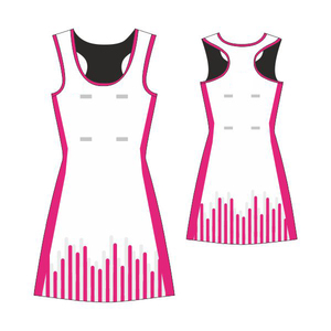 Uniforme de Netball Personalizado de Alta Calidad, Ligero, Reversible, Sin Costuras, Transpirable, Antibacteriano, Impreso Digitalmente, 100% Poliéster - Product Image 4