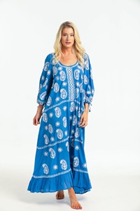 Vestido de noche con dobladillo bordado, borla de decoración, Maxi, sin espalda, Sexy, exclusivo, fabricante de ropa prémium - Product Image 4