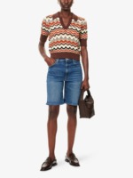 Shorts de Mezclilla Casuales y Formales de Cintura Media para Mujer, de Alta Calidad y Personalizados, Ecológicos, Estilo Boyfriend, de Verano, con Spandex/Algodón, Lavado Regular