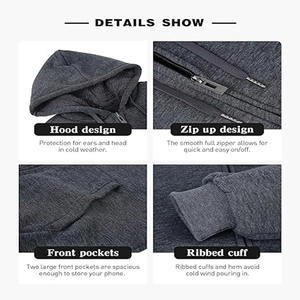 เสื้อฮู้ดผู้ชายแบบไม่มีกระเป๋าตัดขอบเสื้อครอปแบบเย็บขอบเสื้อฮู้ดพิมพ์ลายพัฟออกแบบได้ตามต้องการผลิตจากชุดกีฬา - Product Image 6