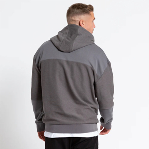 Sweat à capuche vintage de luxe pour homme, épais et lourd, 100% coton, streetwear, logo brodé, tissu français, motif 3D, hiver, surdimensionné - Product Image 3