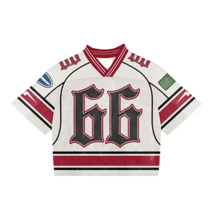 Camiseta de Fútbol Americano Transpirable, Antihumedad, Antibacteriana, Talla Grande, Manga Corta, Ropa Deportiva para Entrenamiento y Práctica - Product Image 3