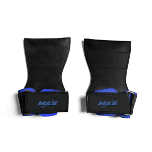 Poignets rembourrés en néoprène de dynamophilie lourde Paire de poignées PVC et PC pour les rangées de Deadlifts Pull Ups Support d'haltérophilie en PU - Product Image 4