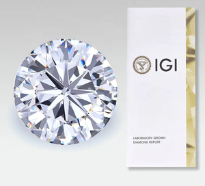 CVD enduit DEF couleur VVS 1ct 2ct 3ct gros laboratoire créé pierre précieuse ronde brillante coupe homme fait diamant pierre - Product Image 1