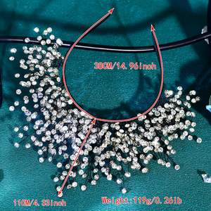 มงกุฎเจ้าสาว Bridella BHP846-S ประดับคริสตัลสีเงินหรูหรา ชุบทอง พร้อมชุดเครื่องประดับสำหรับงานแต่งงาน งานพรอม และงานพิธีการต่างๆ สวมใส่สบาย - Product Image 6