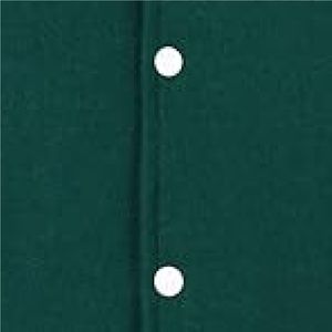 Chaqueta universitaria de béisbol de lona personalizada al por mayor, cortavientos impermeable de secado rápido para unisex con logotipo frontal - Product Image 4