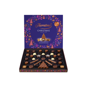 Thorntons Continental Chocolate Gift Collection 284G Chocolate dulce sólido con embalaje a granel de frutas - Product Image 1