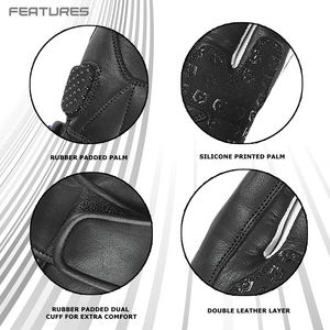 Gants de moto, gants en cuir pour motard, qualité supérieure - Product Image 6