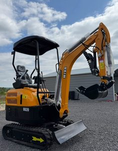 Nueva máquina excavadora sobre orugas Kawasaki Mini excavadora de 2 toneladas para uso agrícola con caja de cambios de bomba de motor de componentes básicos - Product Image 1