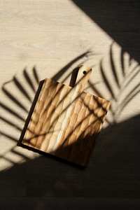 Planche à découper et planche de service en chêne massif de qualité supérieure 2026, bois dur naturel, planche à découper de cuisine pour la maison, le restaurant et l'hôtel - Product Image 2