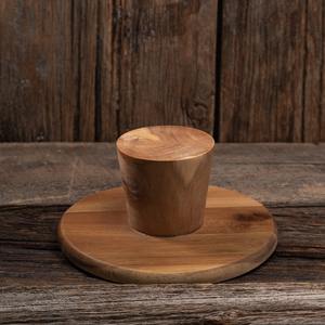 Soporte para Pastel de Madera Natural de Excelente Calidad para Exhibición de Pasteles y Postres, Adecuado para Eventos y Celebraciones, Disponible al Mejor Precio - Product Image 2