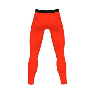 Pantalons de sport pour hommes en coton/bambou, compression élastique, respirant, séchage rapide, longueur intégrale, entraînement en salle de sport, yoga, fitness - Product Image 2