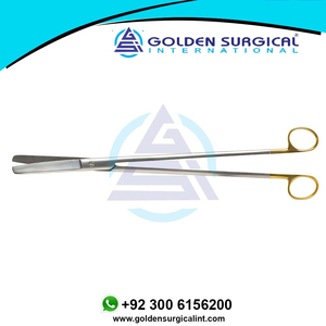 Tijeras médicas Lloyd David con borde duro 330mm TC recto Acero inoxidable enterotomía disección clínica instrumentos al por mayor - Product Image 5