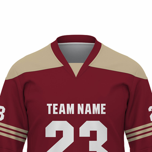 Meilleurs styles de mode, prix bas, vente en gros, conception de logo personnalisée, couleur, maillots de hockey sur glace pour hommes et femmes, maillots de jeu, 100% polyester - Product Image 3