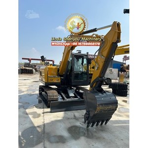 Pour pelle sur chenilles XE75GA modèle 2026, poids opérationnel de 6 à 20 tonnes, pour usage en construction et agricole, avec accessoire godet de base - Product Image 3