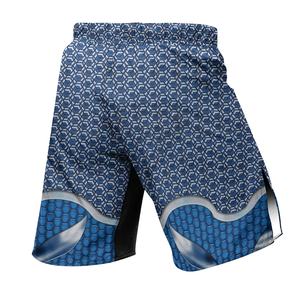 Custom Sublimation Boxing Clothing Unisex MMA Shorts Martial Arts Fitness Training Shorts with OEM Service Stretch Front - Product Image 2