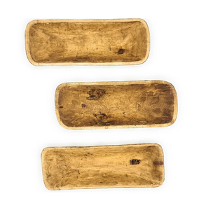 Bol de pâte de pièce maîtresse décorative en bois véritable bois fruits bonbons Snack bols de service top vente - Product Image 3