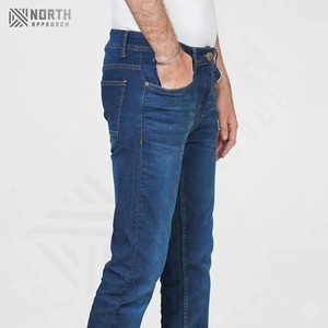 Nouveau jean droit de haute qualité, vente en gros, décontracté, extensible, sur mesure, jean ample pour homme, extensible - Product Image 4
