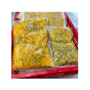 Pulpe de fruit de la passion congelée IQF de qualité supérieure (semences/sans pépins) et purée non sucrée | Approvisionnement en vrac d'exportation du Vietnam en sacs de 1kg/5kg - Product Image 4