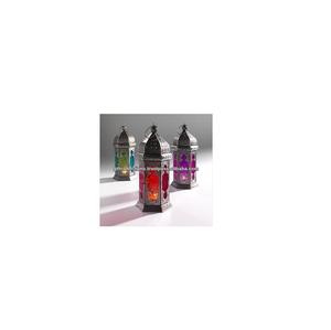 Soporte de farol de Metal colgante para decoración del hogar, personalizado, para exterior o interior, moderno, con vidrio, venta al por mayor - Product Image 1