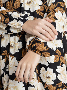 Último Modelo 2024, Abaya Personalizada para Mujer Musulmana, Venta Caliente en Dubái, Vestido Khimar de Poliéster con Manga Larga, Disponible a Buen Precio - Product Image 3