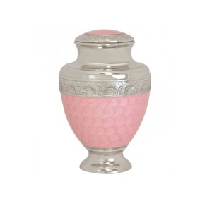 Meilleures ventes d'urne funéraire au design simple urnes funéraires en laiton gravées avec impression de papillons pot de conteneur souvenir - Product Image 4