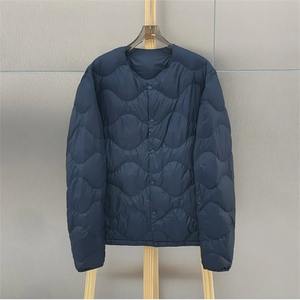 Ultra <b>Light</b> Thin <b>Duck</b> down Jacket Puffer Parkas Winter Warm Men's Canvas Coat - Product Image 5