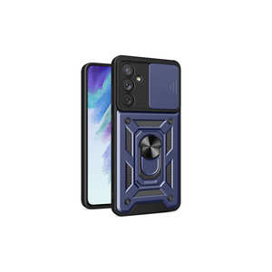 Coque arrière souple en TPU Samsung pour Galaxy A54 avec support magnétique et protection de l'appareil photo - Bleu - Product Image 1