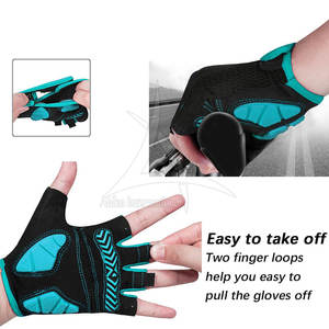Guantes de Ciclismo de Cuero Ecológico de Alta Calidad Hechos en Fábrica, Personalizables, para Entrenamiento, Baratos - Product Image 4