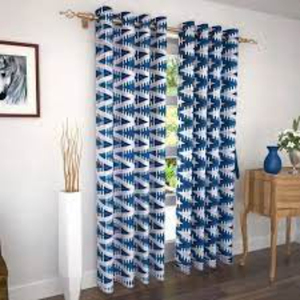 2024 KVR High Quality Classic Ikat <b>Curtains</b> for the Living Room Cotton Ikat Pattern Jacquard <b>Curtain</b> - Product Image 4