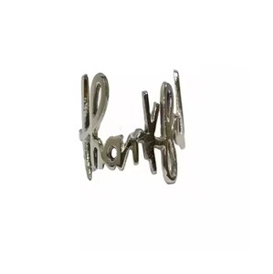 Servilletero de Metal de diseño martillado y nuevo servilletero de Metal para decoración de mesa de eventos, uso de decoración de fiesta de boda y comedor - Product Image 4