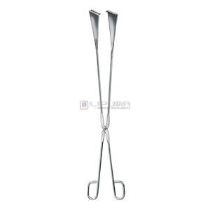 SAUERBRUCH Fórceps para residuos 6x7 dientes 55cm Premium Quirúrgico Acero inoxidable Instrumentos médicos Hospital Uso quirúrgico clínico - Product Image 1