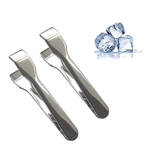 High-Quality Kitchen <b>Stainless</b> <b>Steel</b> Mini <b>Ice</b> Tongs for Holding <b>Ice</b> <b>Cubes</b> and Serving Bread or Sugar at the Bar - Product Image 2