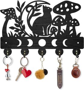 ที่จัดระเบียบติดผนังโลหะแบบกำหนดเองสำหรับสำนักงาน ห้องครัว และห้องน้ำ อเนกประสงค์ ตกแต่งบ้านสไตล์ดั้งเดิม - Product Image 6