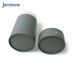 Emballage en tube de papier kraft rond pour café, vente chaude, écologique, qualité alimentaire, emballage en tube de thé cylindrique - Product Image 3