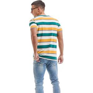 2025เสื้อยืดคอกลมแขนสั้นของผู้ชายเสื้อโอเวอร์ไซส์ผ้าถัก100% ผ้าฝ้าย - Product Image 2