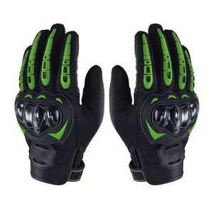Guantes de moto de cuero genuino para hombre y mujer con su logotipo/diseño guante de moto de carreras con la mejor gama de alta calidad - Product Image 1