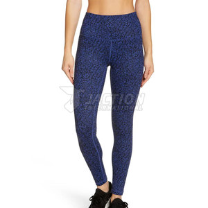 Leggings de yoga à taille élastique pour femmes, service OEM à faible MOQ, leggings de yoga de haute qualité, vêtements de fitness à prix avantageux - Product Image 2