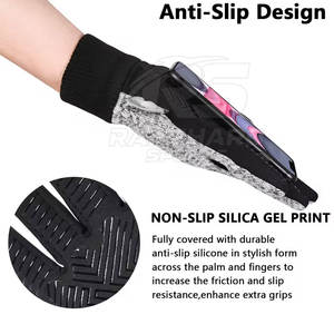 Guantes de Lana para Hombre, Guantes de Invierno Tejidos Suaves para Exteriores, Guantes de Lana Cálidos para Hombre, Guantes Deportivos de Punto Suave para Invierno - Product Image 6